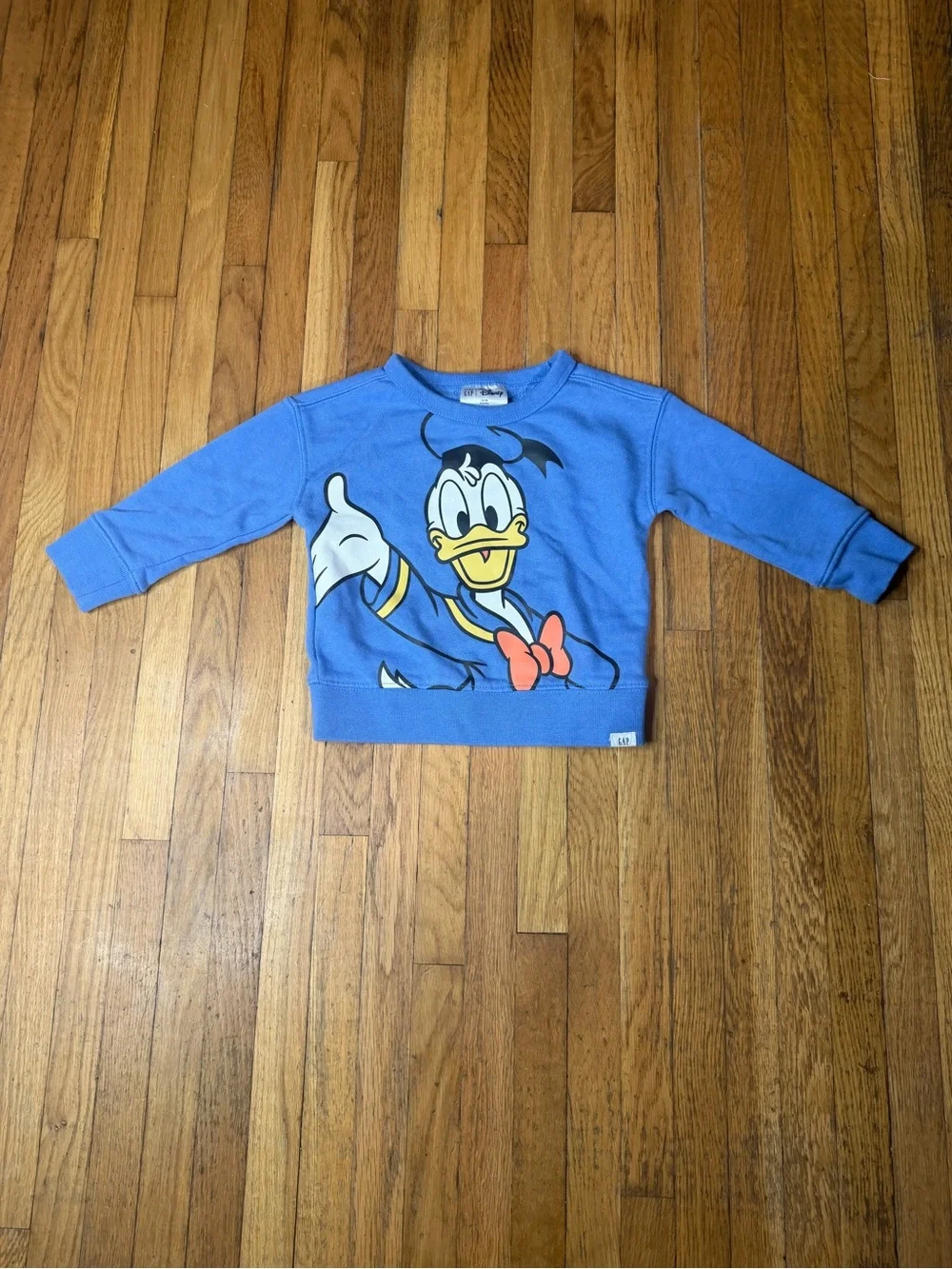 Baby Gap 12/18 Donald Duck sweatshirt